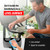 TFD The Tray V2 for Peloton Bike Original Models, Flat Acrylic Desk Tray with Phone and Pen Holders, Laptop and Tablet Tray for Work, Reading, or Viewing While Riding, Clear