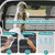 Dog Car Barrier Escape-Proof, 46" Wide Car Divider for 3rd Row Seats & Cargo Area, Durable Cargo Area Dog Car Gate Trunk Barrier with See Through Net Mesh for Small Sized SUV & Vehicles Or Hatchback