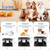 40x32x24 Inches Dog Playpen,Pet Playpen,Foldable Puppy Cat Playpen,Portable Exercise Kennel Tent Crate,Water-Resistant Breathable Shade Cover,Indoor Outdoor Travel Camping Use for Small Animals(L)