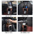 Large Car Cup Holder Expander, Fits Large 24/36/40/46oz Water Bottles, Big Drinks Holder Bag- Universal Auto Vehicle for Cars, SUV & Truck RV's Golf-carts (Black)