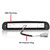 G-PLUS LED 3rd Rear Type X Brake Light Cargo Lamp Compatible with Ford F250/F350/F450/F550/Super Duty 1999-2016,Smoky Lens Chrome Housing YC3Z13A613BA,CC3Z13A613B