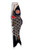 In the Breeze Koi Fish Windsock, 60-Inch, Black