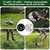 9" x 20T Chainsaw Tooth Cutter & 10" x 80T Teeth Carbide Weed Trimmer Eater with Universal Adapter Kit,Premium Stainless Steel Trimmer Head Compatible with Brush Cutter, Trimmer