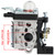 A021004600 SRM 2620 Carburetor for Echo SRM 2620T SRM-2620 PPT2620 PE 2620 PB2620 SRM2620 Fuel Line Kit for Shindaiwa T262 T262X LE262 Air Filter Tune Up Kits Trimmer Spark Plug Parts