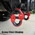 RULLINE 2-Pack 1/2" Heavy-Duty Safety Chain Connector: G80 Tow Hitch Hammerlock Coupling Link with 12000 lbs Load Capacity Red