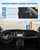 FIILINES Dash Cover for Ford Edge 2015-2025, Dashboard Cover Edge Accessories Dashboard Mat Sunshade Nonslip Mesh Protector No Glare Black