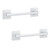 Liitrton Self Adhesive Towel Bar No Drill Hand Towel Hanger for Bathroom and Kitchen Towel Storage Self (S, White)