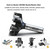 Slab Flattening Router Bit 1/2 Shank, 6-Wing, 2" Cutting Dia, Insert Carbide CNC Spoilboard Surfacing Router Bit, Wood Planer Planing Bit for Flycutter/ Slab Leveler/ Rabbeting by SICWOOD