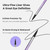 Unicos 2-IN-1 Lower Lash Stamp, Bottem Lash Stamp with Ultra-Fine Eyeliner Pen, Natural Eyelash Stamp, Easy to Use, Long-Lasting, Waterproof, Smudge-Proof