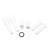 DANCO Complete Kit Stem Extension for Moen Tub/Shower Faucets, 6S-1/6S-6, 1-Pack (18056) , White