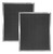 Amazinpure BPSF30 99010308 WB02X10707 compatible with GE and Broan QS WS NON-Ducted Thick Range Hood Charcoal Carbon Filters 10.8 X 13.3 X 0.09 inches