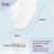 Lisara Baby Bassinet Mattress, 29" x 18" Dual Sided Gel Memory Foam Mattress with Waterproof, Removable and Breathable Ice Silk Cover, Fit for 4moms MamaRoo Sleep Bassinet