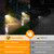 Sucolite 8-Pack Solar Spot Lights Outdoor Waterproof IP65, 3 Lighting Modes 2-in-1 Solar Landscape Spotlights for Yard, 59 LED Solar Powered Wall Lights for Garden Pathway Driveway Walkway, Warm White