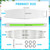 3 Pack Pool Ladder Steps Replacement, 18" Universal Heavy Duty ABS Pool Ladder Steps for Inground Pools & Above Ground Pool with 6 PCS Bolts and 3 Reflective Strips