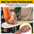 Teenyyou 2 Pcs 3.5 Ounce Copper Wool Pads Soft and Reusable Wool Skein to Polish, Smooth, Stand Strip Wood and Metal Surface Oxide