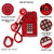 Traditional Red Landline Phone, Retro Corded Telephone Visible Ringing Indicator, Classic 2500 Analog Desk Phone, Vintage Corded Desk Telephone Large Button, Old Red Telephone Landline for School,Home Traditional Red Landline Phone, Retro Corded Telephone Visible Ringing Indicator, Classic 2500 Analog Desk Phone, Vintage Corded Desk Telephone Large Button, Old Red Telephone Landline for School,Home