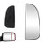 Senzeal Passenger Side Lower Mirror Glass Replacement for Dodge Ram 1500 2500 3500 4500 5500 2009-2020 Side Convex Towing Mirrors 68067730AA (Right Side)