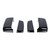 HECASA Tow Mirror Caps Covers Compatible with 1988-2019 Chevy Silverado GMC Sierra Truck Pickup Replacement for 23444125 23444126 23444119 2344412 Plastic Glossy Black