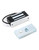 QWORK Electric Magnetic Lock, 2 Pack 60kg 130LBs Holding Force Electric Magnetic Lock for Door Access Control System Electromagnet Fail-Safe NC Mode