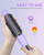 Novus Technology Curling Iron Brush,Thermal Brush,120 Voltage Travel Curling Brush, 60 min Shut Off Electric and 11 Temperature Adjustable Heated Curling Brush