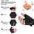 MOREOK Cycling Gloves Bike Gloves for Men/Women-[5MM Gel Pad] Half Finger Bicycle Biking Gloves for Cycling/Weight Lifting/Gym/Motorcycle/Outdoor Sports-098 Balck-XXL