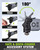 WORKPRO 400W Oscillating Multi-Tool, 6-Speed Corded Power Saw with LED Light, Quick Blade Change, 3.5° Oscillation Angle, 22 Accessories for Cutting, Sanding, Scraping