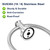 Round Towel Ring Brushed Nickel, SUS304 Stainless Steel Hand Towel Holder Wall Mounted for Bathroom
