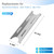 Dongftai BG179A (4-Pack) 15.75" Stainless Steel Heat Plate for Master Forge BG179A, BG1793B-A Grill