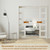 JUBEST 30"x80" Pocket Door Frame Kit with 88LBS Two-Way Soft-Close Mechanism, Durable, Easy to Install Hidden Door Kit, for 24" to 30"x80"