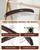 Tie Rack Hanger for Closet: Ohuhu 2 Packs 24 Folding Hooks Tie Hangers for Men Wooden Tie Holder Organizer Space Saving Necktie Storage 360 Degree Rotating Ties Belts Scarves Tank Tops-Walnut