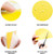 Gideal 20-Pack Dual-Sided Yellow Sticky Traps for Flying Plant Insect Such as Fungus Gnats, Whiteflies, Aphids, Leafminers,Thrips - (6x8 Inches, Included 20pcs Twist Ties)