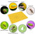 Gideal 20-Pack Dual-Sided Yellow Sticky Traps for Flying Plant Insect Such as Fungus Gnats, Whiteflies, Aphids, Leafminers,Thrips - (6x8 Inches, Included 20pcs Twist Ties)