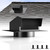 8 Inch Roof Vent Cap - Heavy Duty Steel Removable Roof Vents with Back-Draft Damper, Roof Vents for Houses Attic,Kitchen Range Hood,Dryer and Bathroom, Roof Exhaust Vent for Ventilation System
