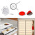 Mousike Magnetic Door Catch Ultra Thin Cabinet Magnets Stainless Steel Drawer Magnet Catch for Sliding Door Closure Kitchen Cabinet Cupboard Closet Closer (16Pack)