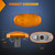 Nilight Wheel Fender Side Marker Lights 4 PCS 3 LED Red Amber Front Rear Clearance Light Plug And Play PC Lens Compatible With 2011-2022 F250 F350 F450 F550 Super Duty