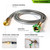 Metal Short Garden Hose 6 ft, 8 ft, 12 ft Flexible Stainless Steel Leader Hose Extension, Heavy Duty Water Hose Small Lightweight Hose Extender (6FT)