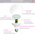 LVHEOM LED Globe Bulb, 150W Equivalent Light Bulbs, 18W 5000K Daylight, 1800 Lumens Non-Dimmable LED Bulb, E26 Standard Base (18W 5000K 1pack)