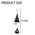 CJFNDFA Outdoor Wind Chimes with Marine Bell & Wind Direction Three-Tone Triangle Wind Bells for Garden,Patio or Porch Decor,Weather-Resistant Iron Windbell Decorations