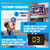 Jesser Hoop Over The Door Mini Basketball Hoop – 2 Gameplay Modes: Shot Clock or Score Keeping, 5" Exclusive Ball, Electric LED Scoring, Net, Air Pump - Indoor Sports Fun for Kids 6+