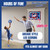 Jesser Hoop Over The Door Mini Basketball Hoop – 2 Gameplay Modes: Shot Clock or Score Keeping, 5" Exclusive Ball, Electric LED Scoring, Net, Air Pump - Indoor Sports Fun for Kids 6+