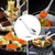 4 PCS Caviar Spoon Professional Spherification Spoon Slotted Spoon Stainless Steel Spherification Spoon Caviar Box Spherification Kit for Caviar, Egg Whites and Yolks Separated