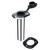 NovelBee 4pcs Boat Fishing Rod Holders,Stainless Steel Fishing Rod Rack Flush Mount withCap,Liner,Gasket (90 Degree Rod Holder)