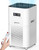 DAYETTE Air Purifiers for Home Large Room up to 3000 Sq Ft, CADR Upgrade to 500 m³/h H14 Ture Hepa Air Filter, Air Purifier with Air Quality Monitor, 22dB Sleep Mode for Bedroom, Living Room, White