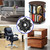 2Pack 10Inch Bar Stool Swivel Plate Heavy Duty, Chair Swivel Base with Solid Ring of Ball Bearings, 600lbs Capacity Replacement Swivel Seat Parts Lazy Susan Hardware for Barstools Recliner Chair Boat
