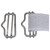 QMARK 10 Pack Electric Fence Polytape End Splicers, Polytape Buckle, Poly Tape Splicer, Gate Handle Connection(1.0 inch)