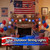 4th of July Twinkle Solar Star String Lights Decorations Outdoor Waterproof Fairy Lights 39FT Red White and Blue 100 LED with 8 Lighting Modes for Independence Day President Day Memorial Day