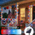 4th of July Twinkle Solar Star String Lights Decorations Outdoor Waterproof Fairy Lights 39FT Red White and Blue 100 LED with 8 Lighting Modes for Independence Day President Day Memorial Day