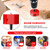 Hole Saw 6 1/8” (155mm) for Wood, HSS Bi-Metal Hole Cutter with Pilot Drill Bit for Plywood, Cornhole, Ceiling and Drywall
