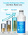 AQUA CREST LT1000PC ADQ747935 Refrigerator Water Filter and Air Filter, Replacement for LG® LT1000P®/PC/PCS, LMXS28626S, LFXS26973S, MDJ64844601, ADQ74793501, ADQ74793502 and LT120F®, 4 Combo