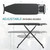 Ironing Board Full Size, RAINHOL 43"x13" Sturdy Iron Board with Iron Rest and Garment Rack, Height Adjustable Metal Construction with Ultra Thick Cover and Padding, Foldable and Heavy Duty